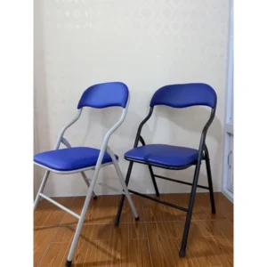 Ghế xếp nệm xanh - 180k
