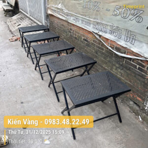 Bàn xếp cafe thanh lí - 100k